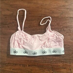 ALO Yoga Blush Pink Bralette